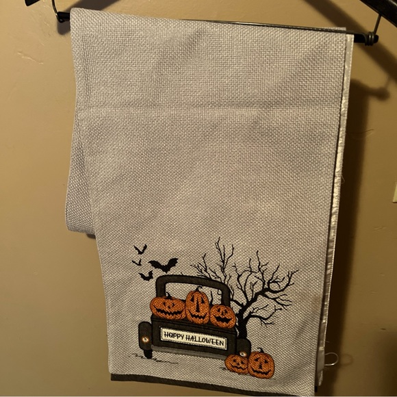 Halloween LED table runner with lights in trucks on one side! - Picture 3 of 11